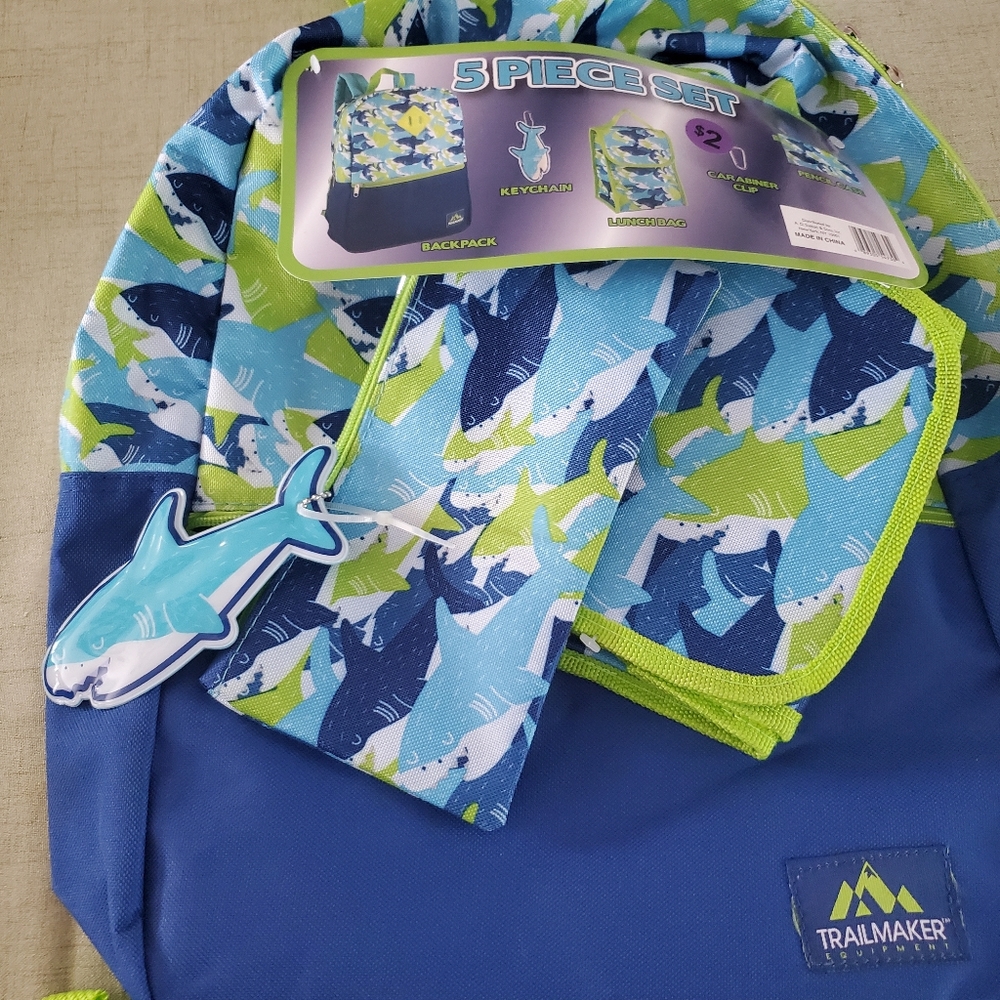 5 Piece TRAILMAKER Equipment Back Pack